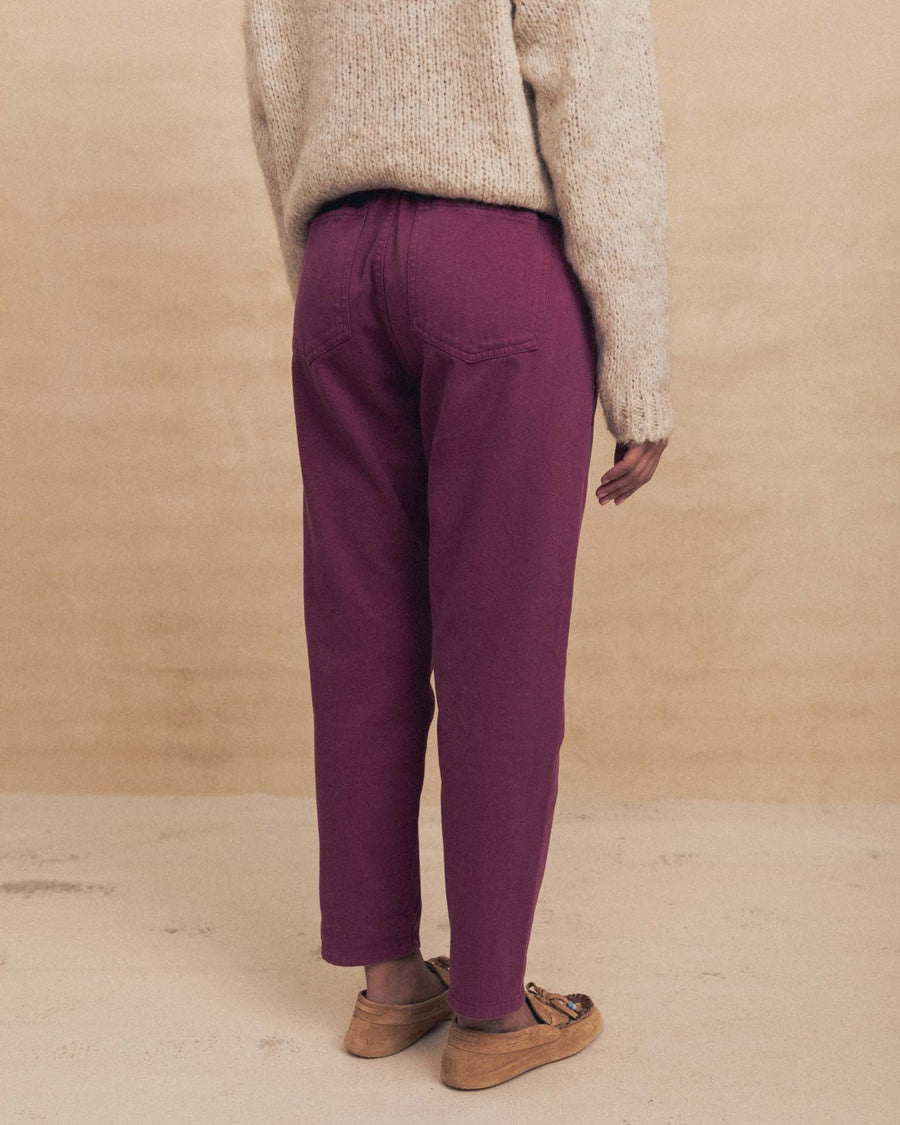 Pantalon Tao bougainvillier violet 3