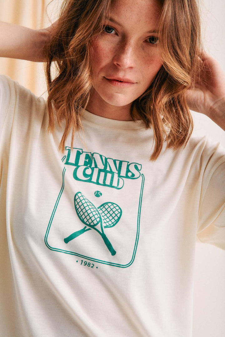 T-shirt oversize Zack tennis 1
